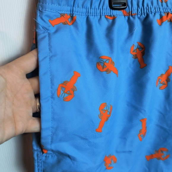 Amazon Essentials Men Quick Dry Swim Trunks Lobster Sz XXL - Picture 3 of 9